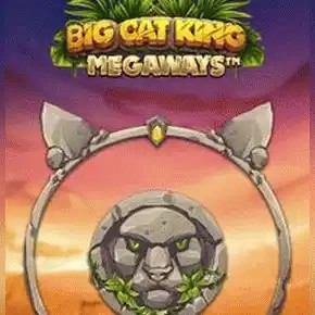 Big Cat King Megaways game by Blueprint Gaming – logo hosted on Leon Casino