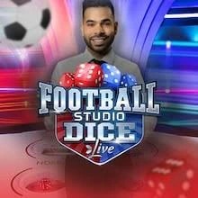 Football Studio Dice logo by Evolution Leon Casino