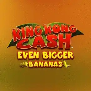 King Kong Cash Even Bigger Bananas Megaways logo by Blueprint Gaming Leon Casino
