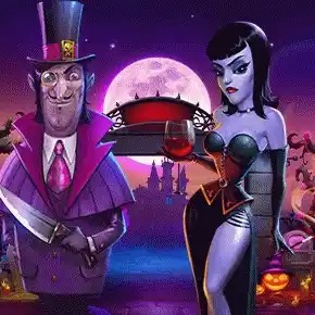 Nightmare Family Megaways logo by Red Tiger Gaming at Leon Casino