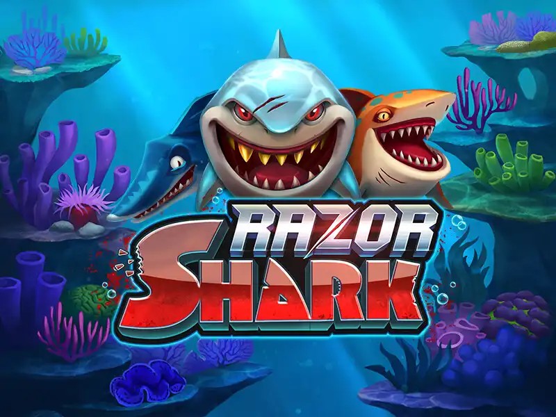 Razor Shark logo by Push Gaming Leon Casino