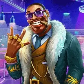 The Money Men Megaways online game logo by Pragmatic Play on leoncasino-gr.com.gr